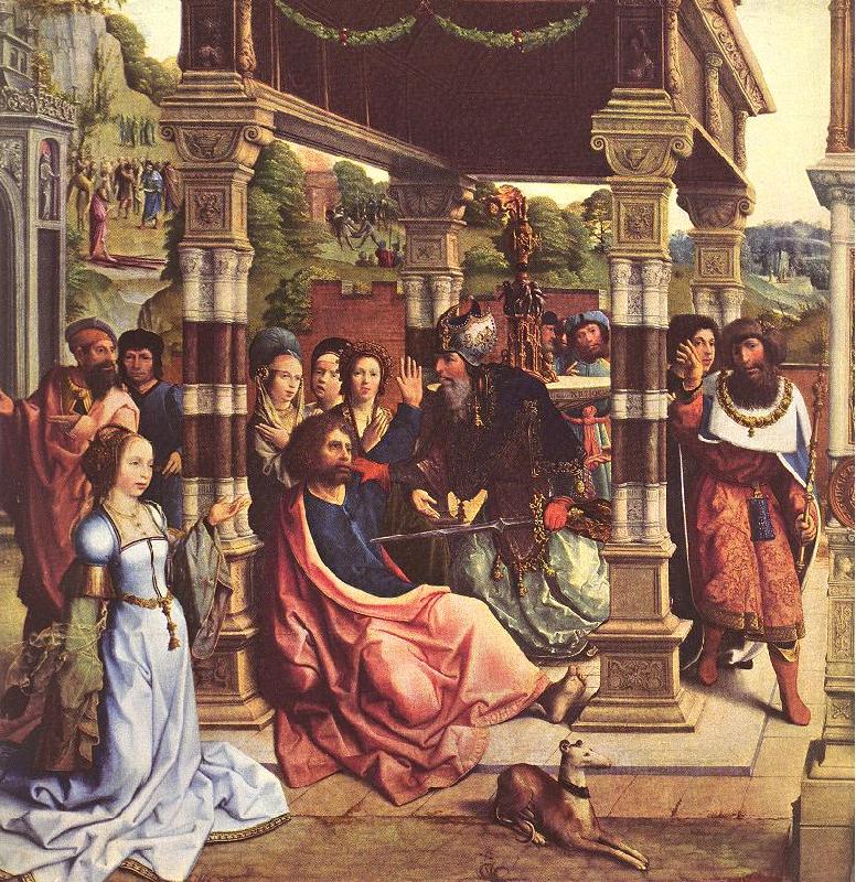 Bernard van orley Altarpiece of Sts Thomas and Matthias Sweden oil painting art